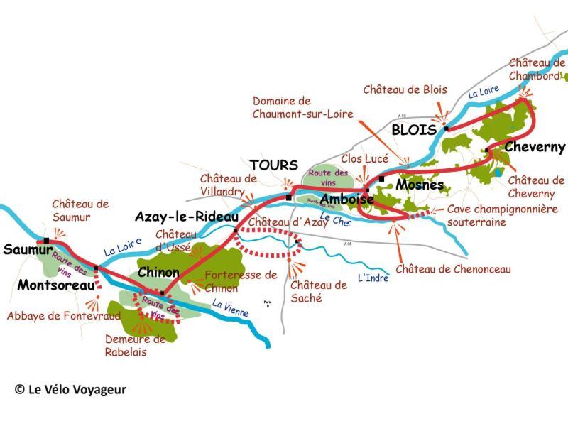 Savonnières Gite Au Bord Du Cher "La Mesange Verte" מראה חיצוני תמונה